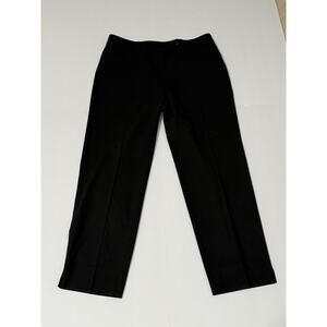 Talbots Stretch Pants, Black, Size 10